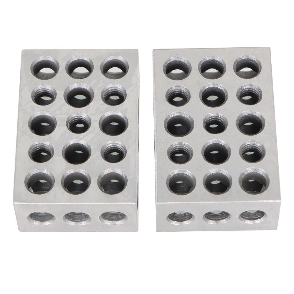 1-2-3 blocks 23 holes .0002" MACHINIST 123 10 MATCHED PAIRS ULTRA PRECISION
