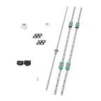 HGR20 1200mm Linear Rail & SFU1605 Ball Screw Kit, 2 Rails + BF12 BK12