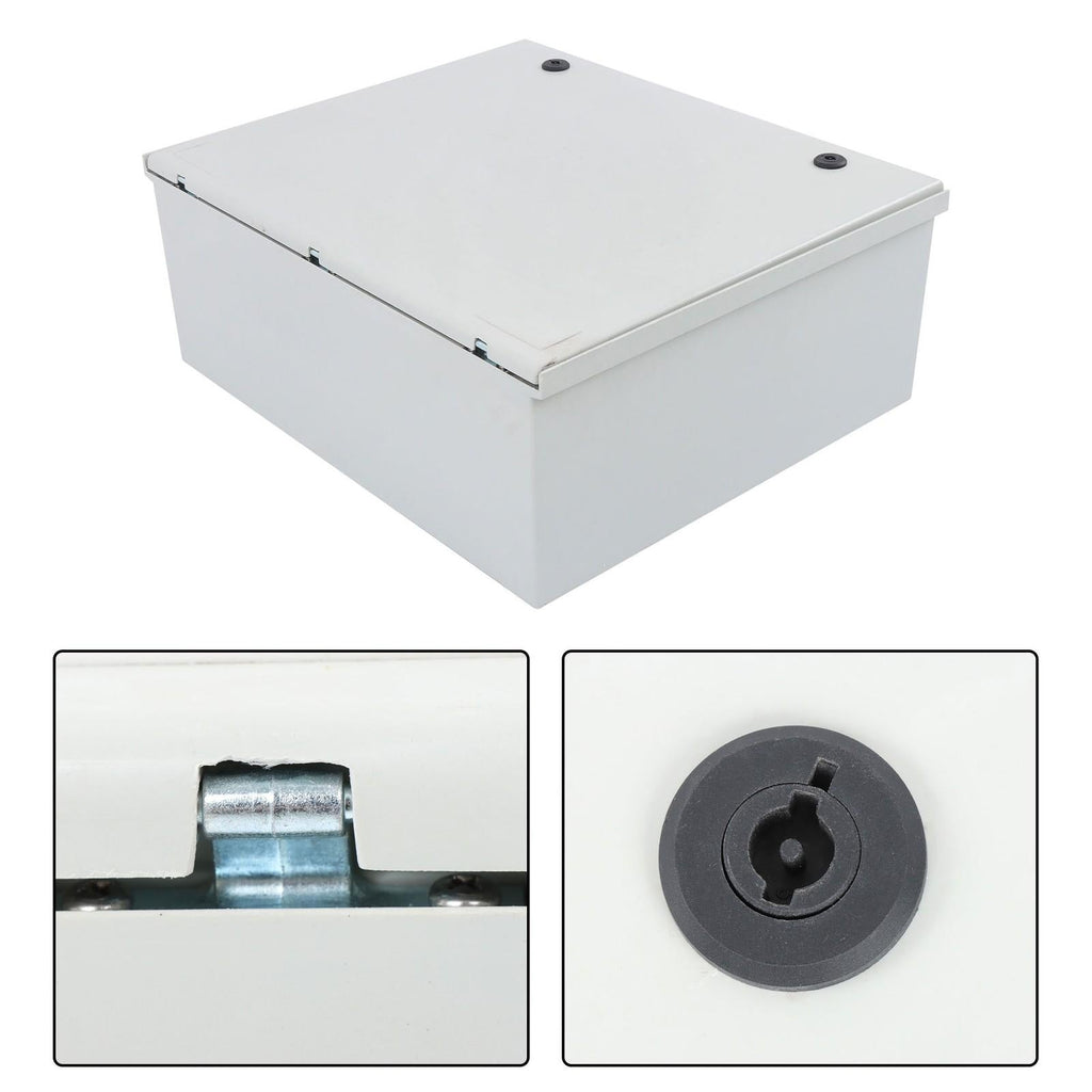 Fiberglass Steel 24x20x9" Electrical NEMA 4X Enclosure IP65 Waterproof
