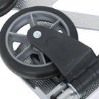 500 LB Aluminum Folding Hand Truck with Telescoping Handle & Elastic Ropes