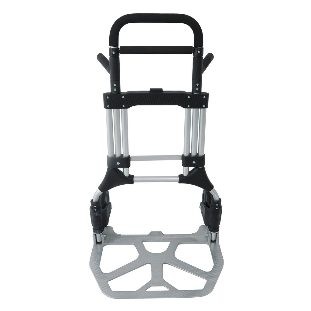 500 LB Aluminum Folding Hand Truck with Telescoping Handle & Elastic Ropes