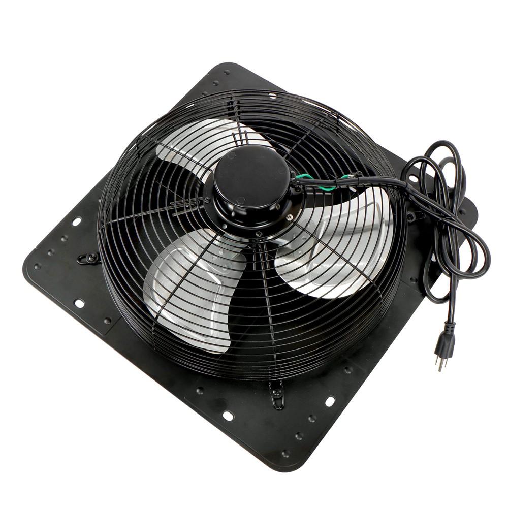 14 Inch Shutter Exhaust Fan W/ Speed Controller High Speed Wall Mounted 1550 CFM