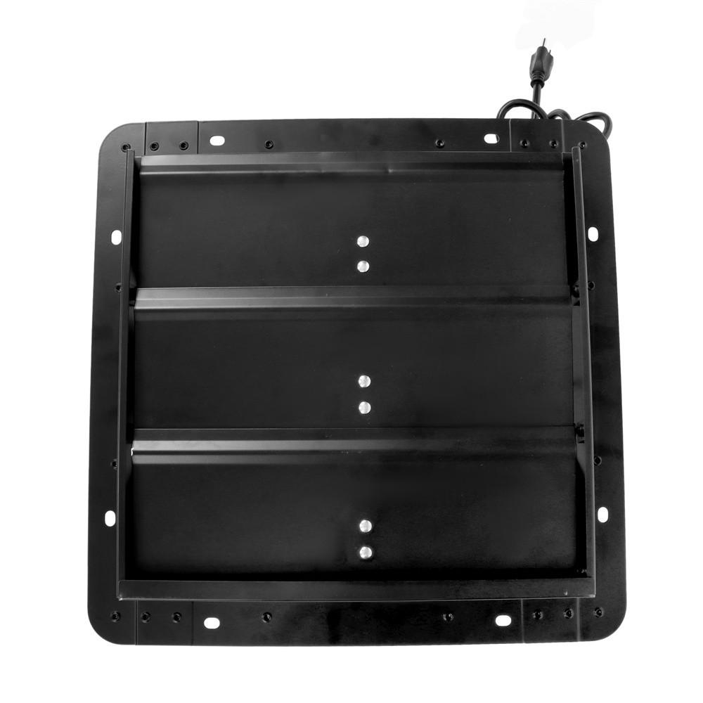 14 Inch Shutter Exhaust Fan W/ Speed Controller High Speed Wall Mounted 1550 CFM
