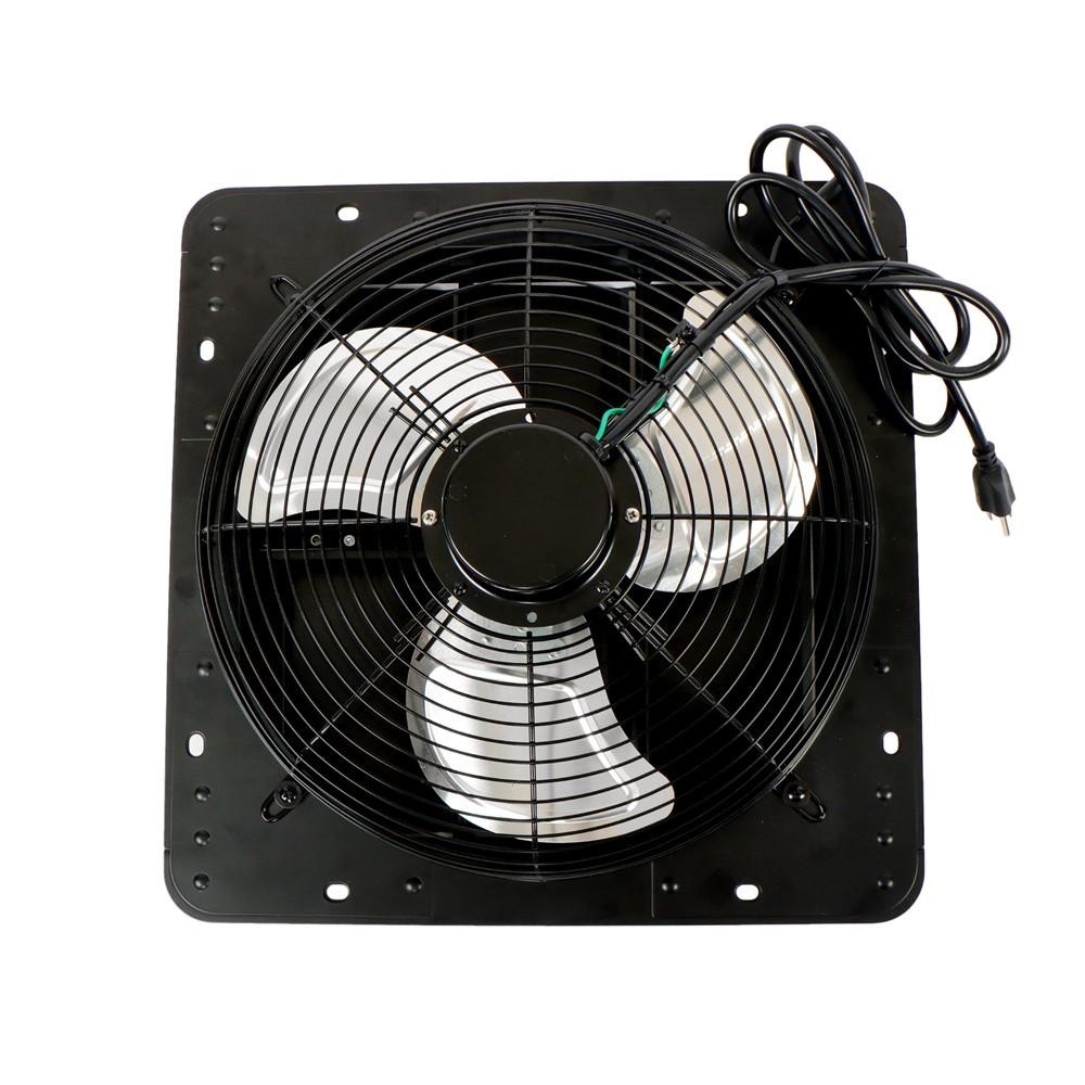 14 Inch Shutter Exhaust Fan W/ Speed Controller High Speed Wall Mounted 1550 CFM