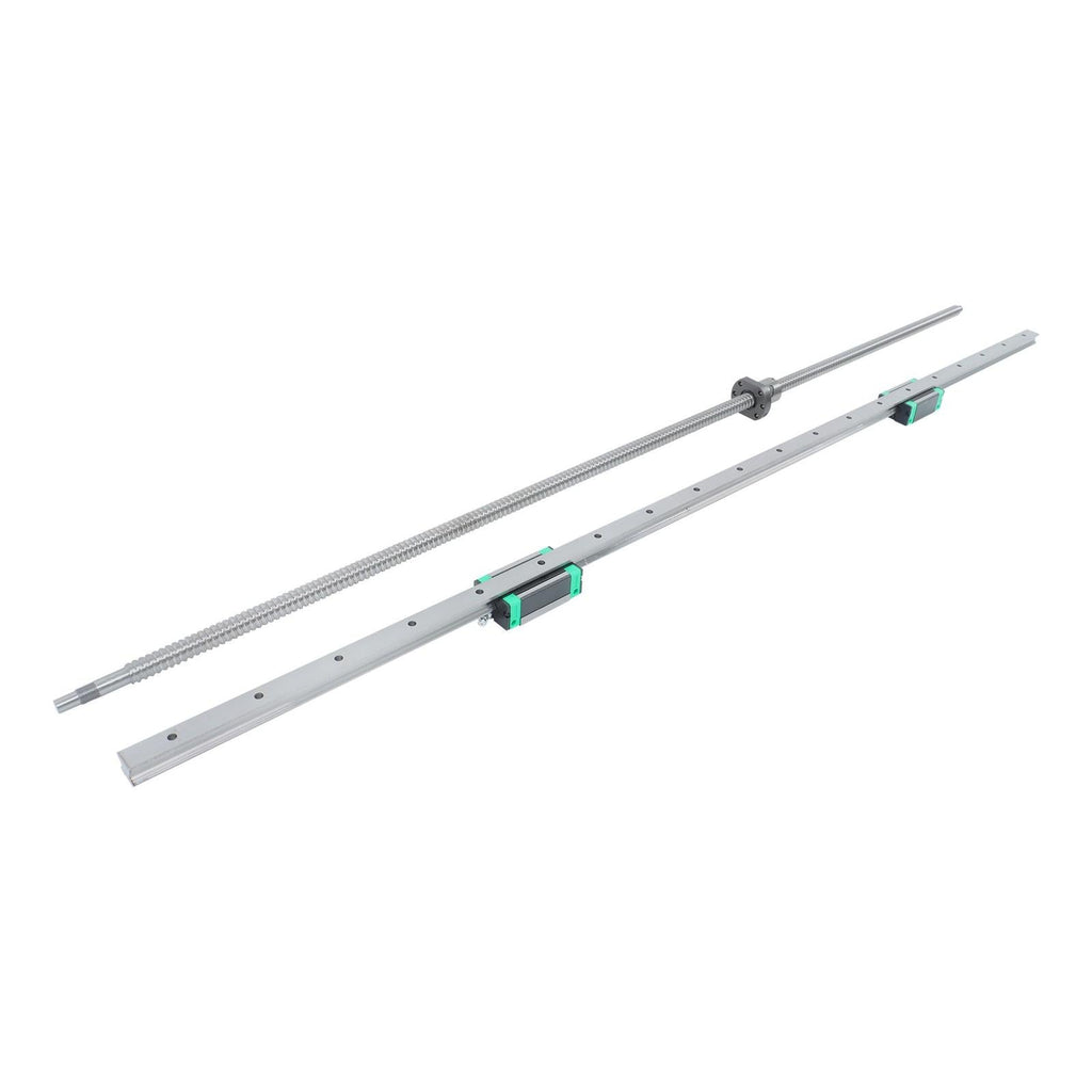 HGR20 1200mm Linear Rail & SFU1605 Ball Screw Kit 2 Rails + BF12 BK12