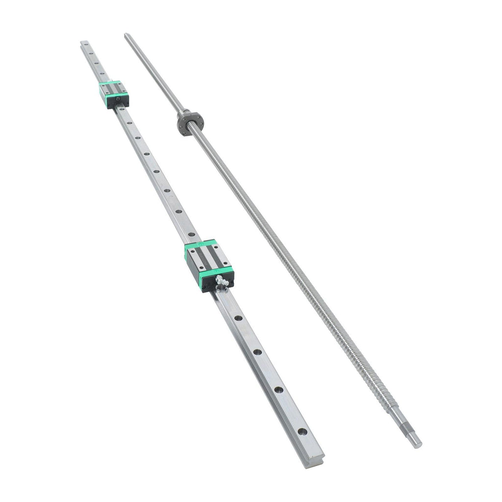 HGR20 1200mm Linear Rail & SFU1605 Ball Screw Kit 2 Rails + BF12 BK12