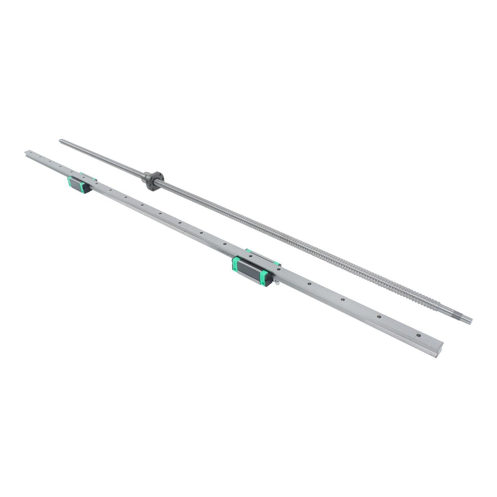 HGR20 1200mm Linear Rail & SFU1605 Ball Screw Kit 2 Rails + BF12 BK12