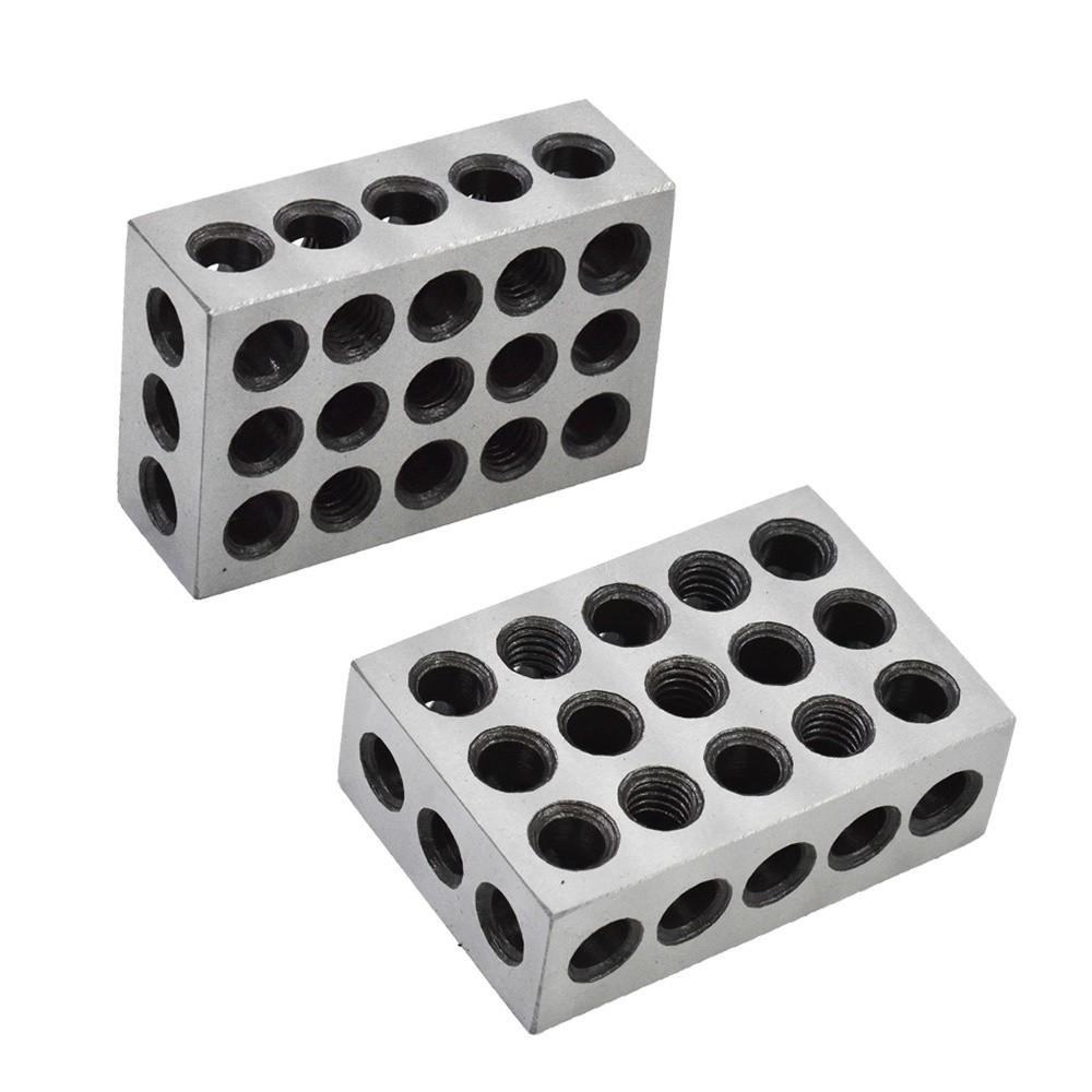 10 Matched Pair High Quality 1-2-3 Blocks .0001" Machinist 123 Jig 23 Holes