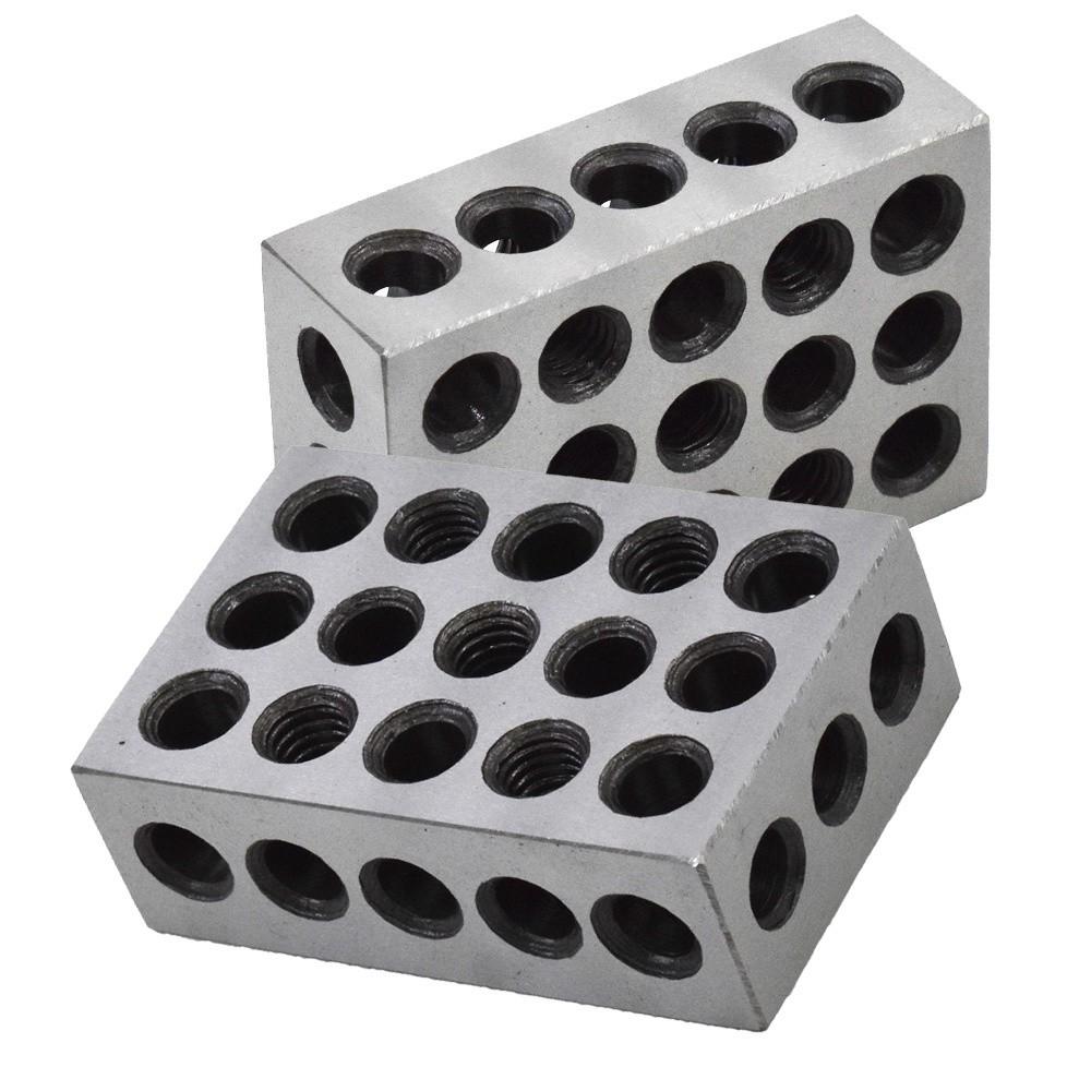 10 Matched Pair High Quality 1-2-3 Blocks .0001" Machinist 123 Jig 23 Holes
