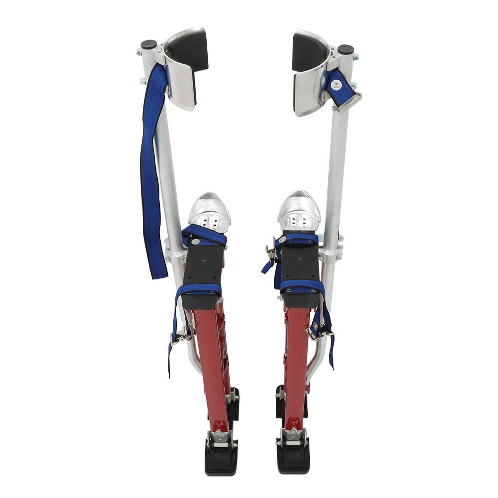 24-40 Inch Red Specialty Aluminum Drywall Stilts For Taping Painting Painter