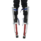 24-40 Inch Red Specialty Aluminum Drywall Stilts For Taping Painting Painter