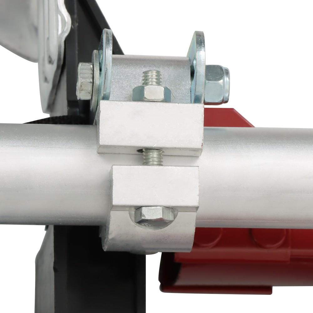 24-40 Inch Red Specialty Aluminum Drywall Stilts For Taping Painting Painter