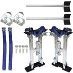 18-30 Inch Silver Aluminum Stilts Suitable for Painter Walking Tools