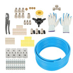Garage Air System 1/2"x100ft - Aluminum Piping, Leak-Proof, Easy Fit