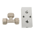 Garage Air System 1/2"x100ft - Aluminum Piping, Leak-Proof, Easy Fit