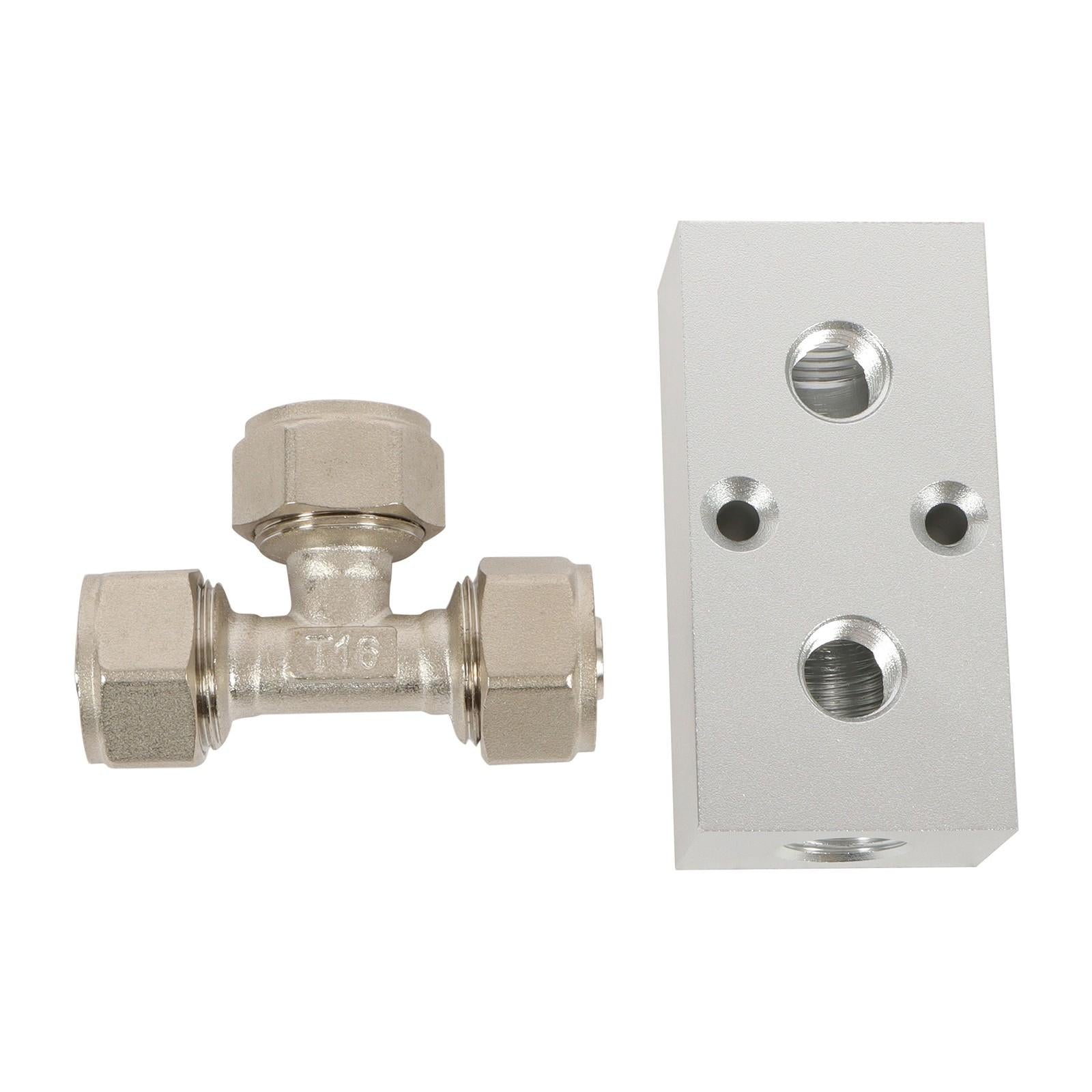 Garage Air System 1/2"x100ft - Aluminum Piping, Leak-Proof, Easy Fit