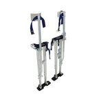 36" -48" Adjustable Silver Aluminum Alloy Stilt Tool For Walking Taping