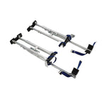 36" -48" Adjustable Silver Aluminum Alloy Stilt Tool For Walking Taping