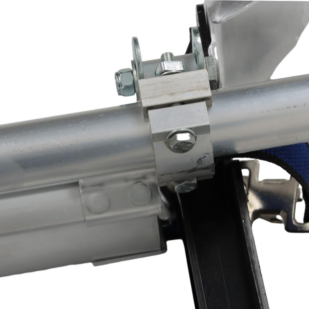 36" -48" Adjustable Silver Aluminum Alloy Stilt Tool For Walking Taping