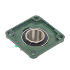 Self-Aligning UCF210-32 Pillow Block Bearing 4-Bolt 2" Bore Solid Base 10pcs