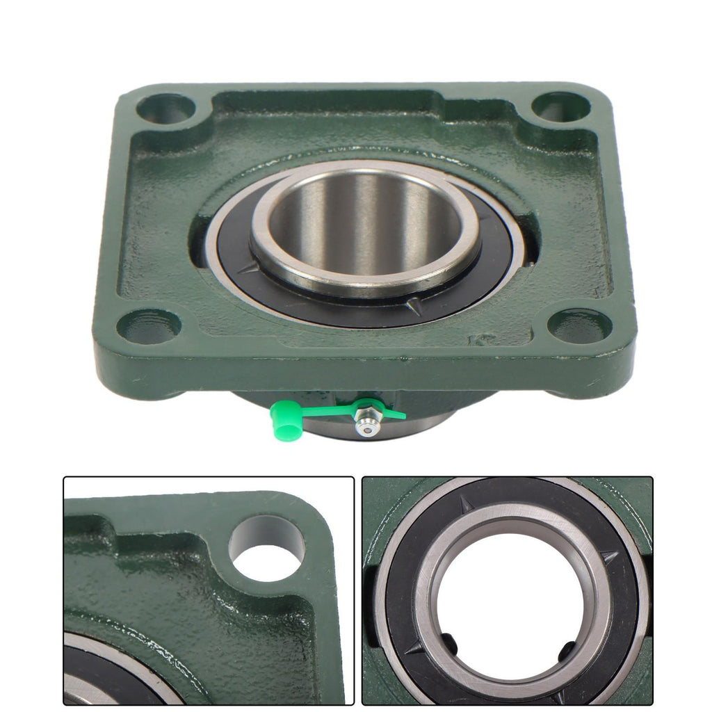 10 Pack Self-Aligning UCF210-32 Pillow Block Bearing 4-Bolt 2" Bore Solid Base
