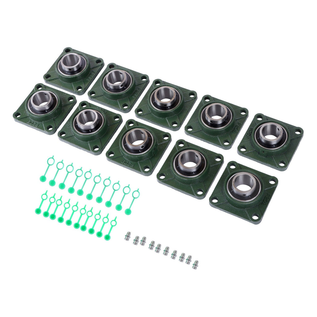 UCF209-28 Pillow Block Bearing Solid Base 1 3/4" Bore Self Alignment 10PCS