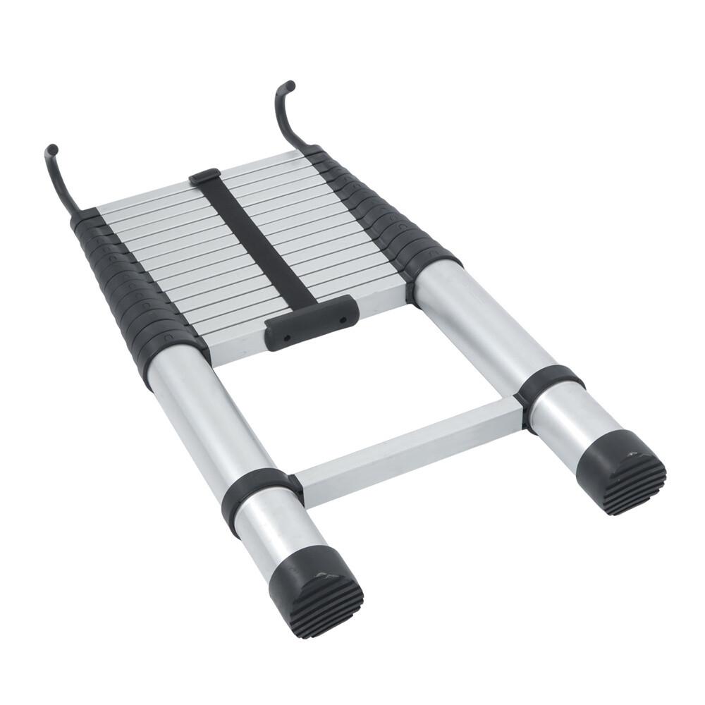 14.5 FT Aluminum Telescoping Ladder Telescopic Multi Purpose For Home 330lbs