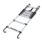 14.5 FT Aluminum Telescoping Ladder Telescopic Multi Purpose For Home 330lbs