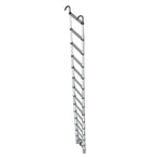 14.5 FT Aluminum Telescoping Ladder Telescopic Multi Purpose For Home 330lbs