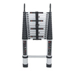 14.5 FT Aluminum Telescoping Ladder Telescopic Multi Purpose For Home 330lbs