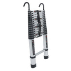 14.5 FT Aluminum Telescoping Ladder Telescopic Multi Purpose For Home 330lbs