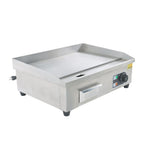 22" Flat Top Electric Grill 1600W Commercial Griddle Stainless Steel Countertop