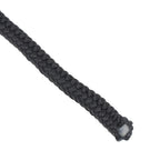 1/4 Inch Nylon Rope 500 Foot Spool 100% Nylon Solid Braid Rope Spool Black