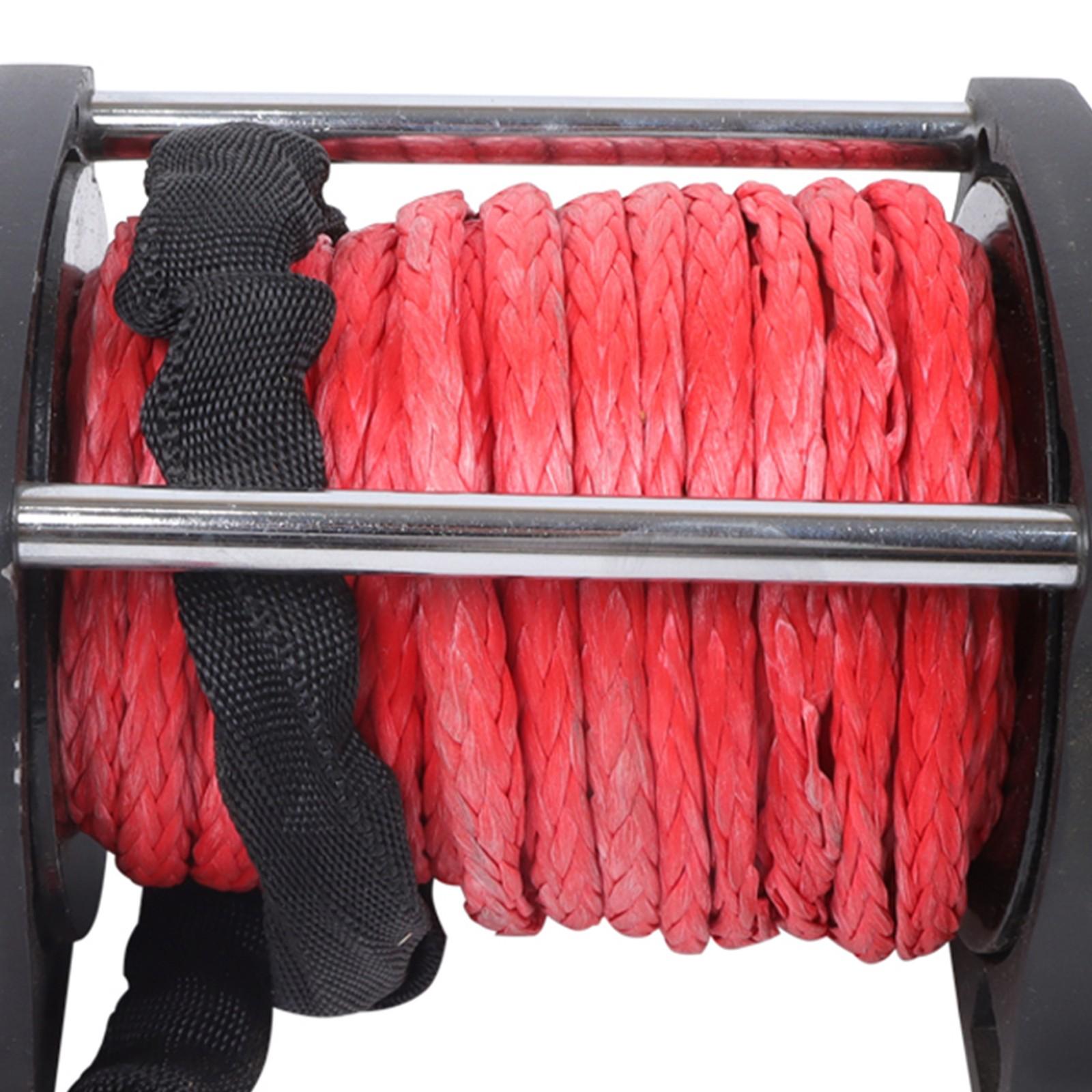 4500 lbs Electric Winch 2.1HP Synthetic Rope ATV/UTV Winch Wireless Remote 12V
