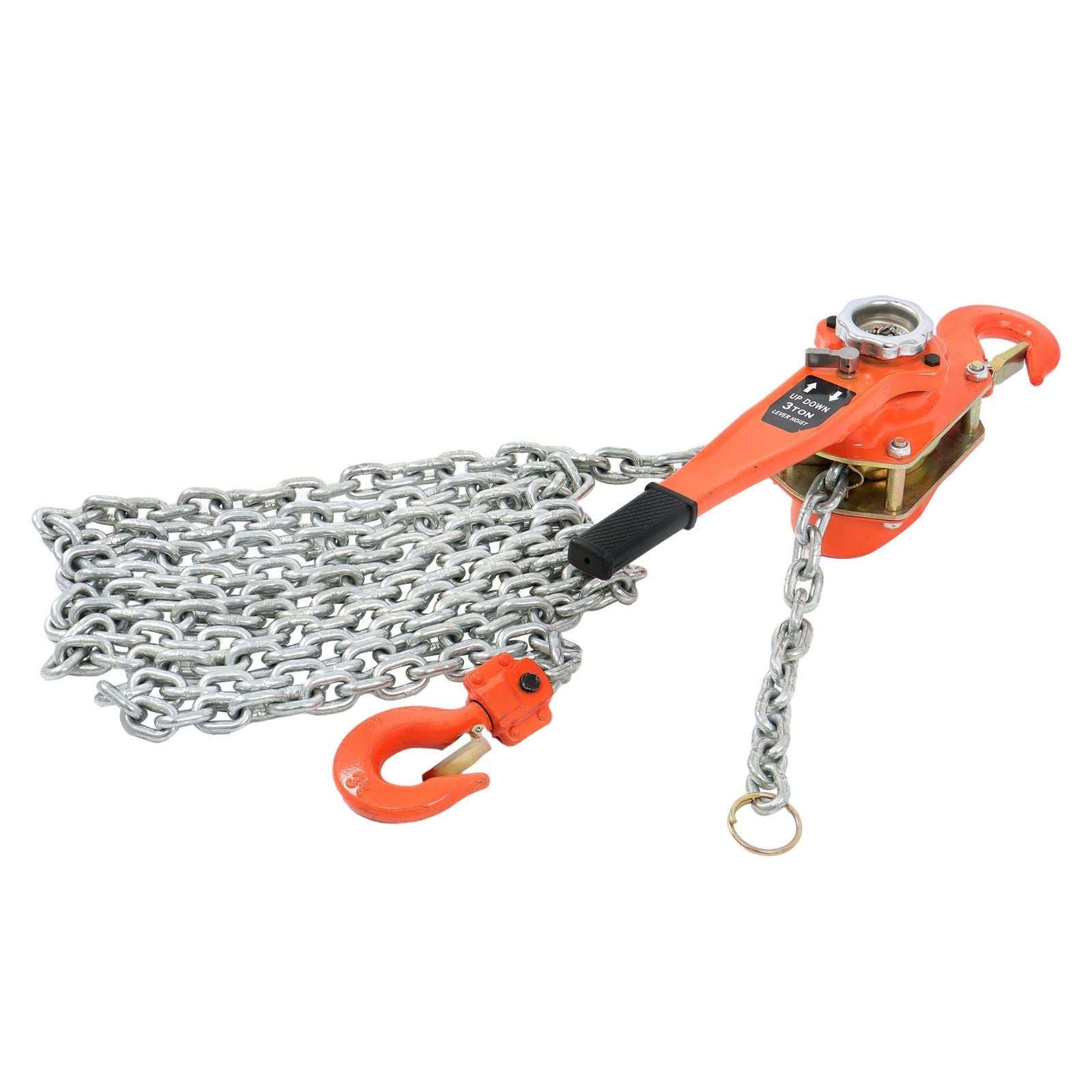 20ft 6600lb Capacity Wrench Lever Block Steel Hoist Manual Chain Hoist G80 Chain