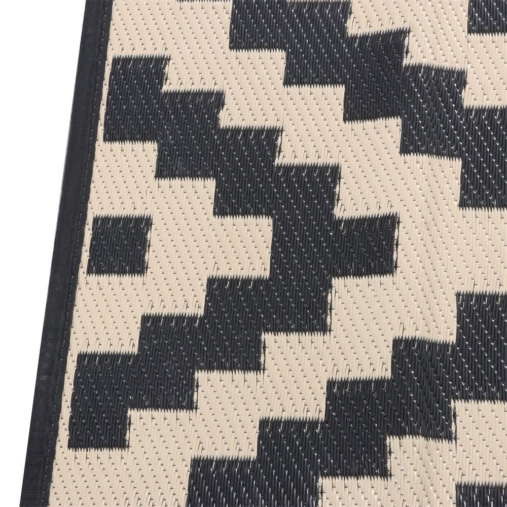 Waterproof Outdoor Rug 10x14 ft Outdoor Plastic Straw Rug For Camping RV Deck