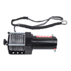 Synthetic Rope Electric Winch 3500 lbs 12V w/ Wireless and Wired Remote Control