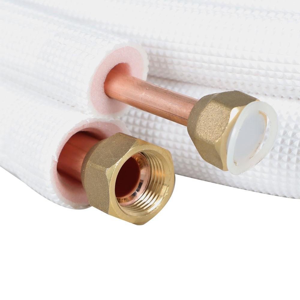 Cooling Connection Pipe Install Kit 3/8*5/8in * 25FT For Split Heat Pump Systems