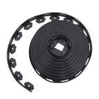 100FT 1.7" Garden Landscape Edging No Dig Lawn Edging Border With 64 8-In Spikes