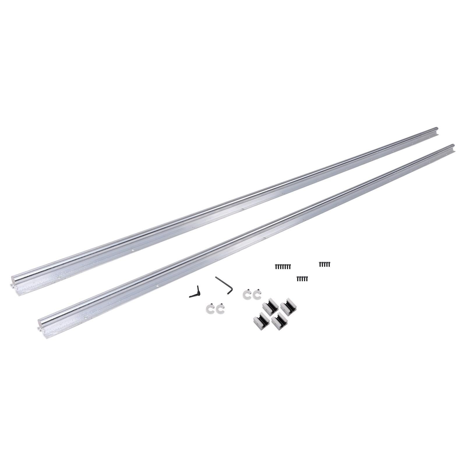 SBR20UU Linear Guide Rail Kit 2200mm Dual Rail 4 Blocks & Stops CNC