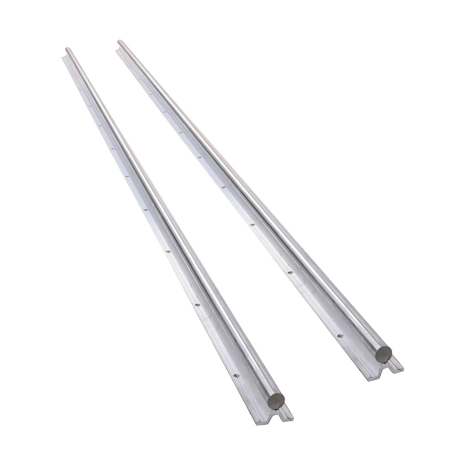 SBR20UU Linear Guide Rail Kit 2200mm Dual Rail 4 Blocks & Stops CNC