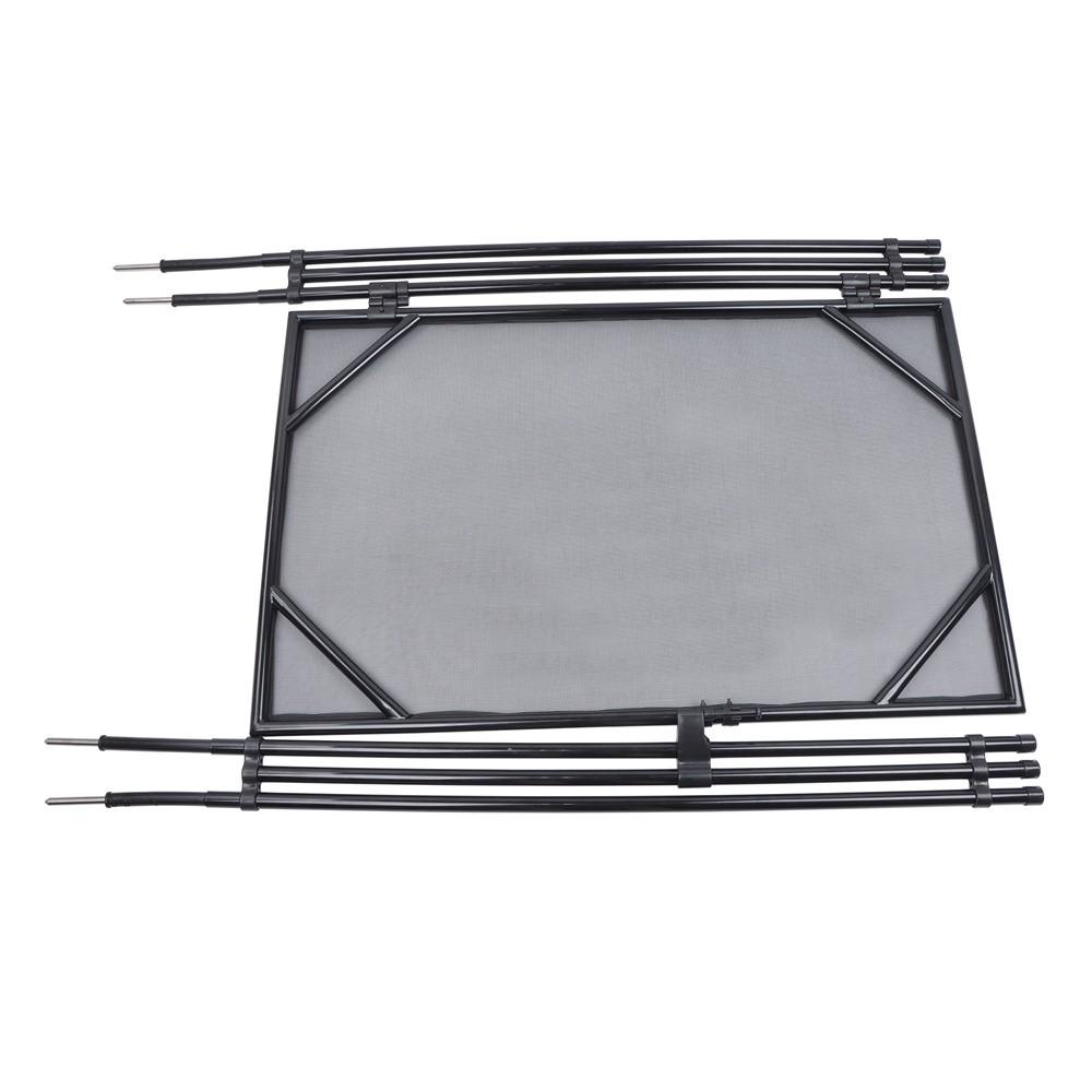 Pool Fence Gate 4 X 2.5 FT Pool Safety Gate for Inground Pools With Manual Lock