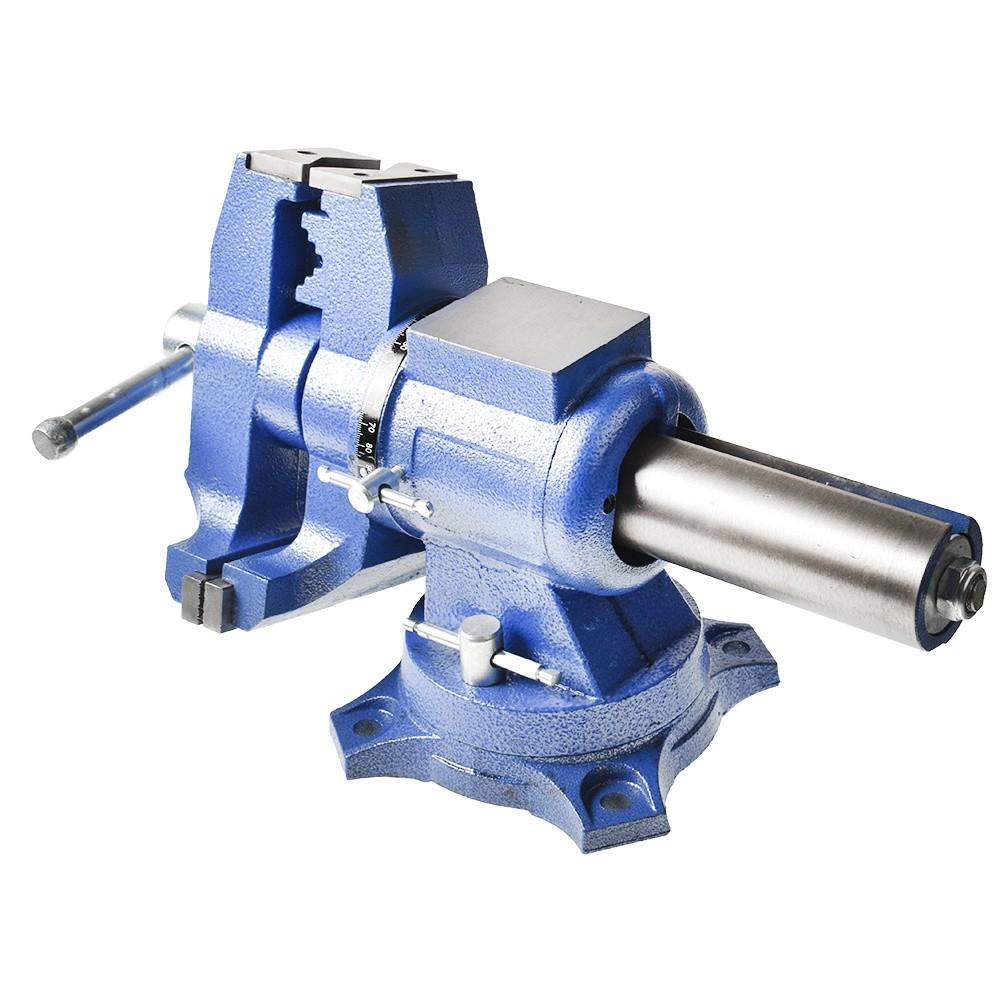 6" Heavy Duty Multi-Purpose Rotating Bench Vise With 360 Degree Swivel Base