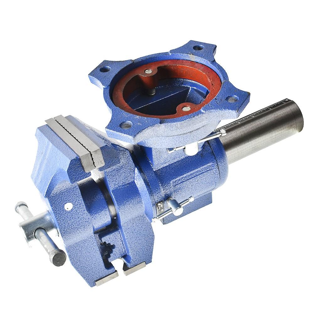 6" Heavy Duty Multi-Purpose Rotating Bench Vise With 360 Degree Swivel Base