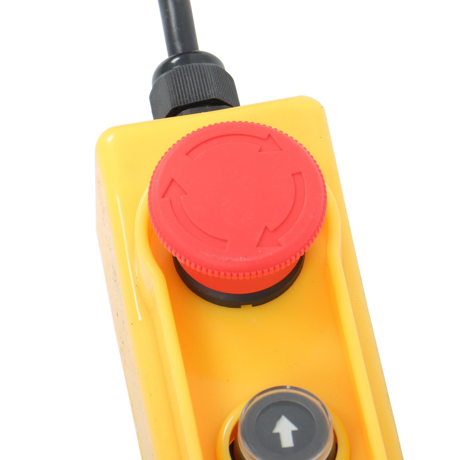 440lbs Electric Hoist w/ Wireless & Wired Dual Control 40ft/20ft Lifting Height