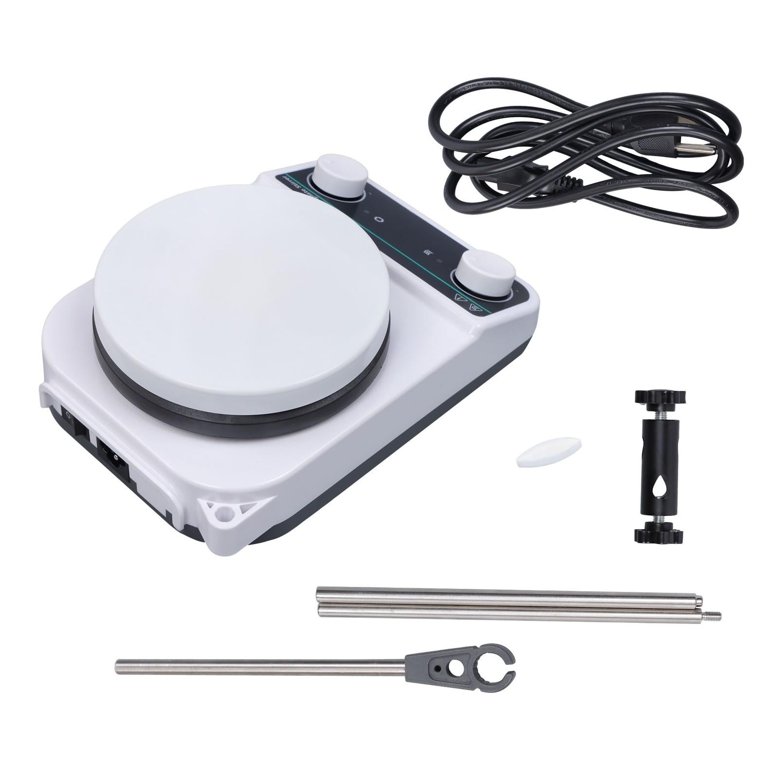 200-1500rpm Laboratory Hot Plate Magnetic Stirrer with Heating Magnetic 3L 260℃