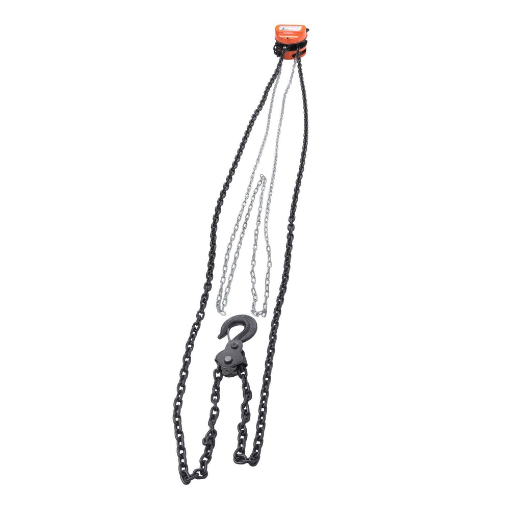 3 Ton Hand Chain Hoist 10 FT Come Along 80 Galvanized with Double-Pawl Brake