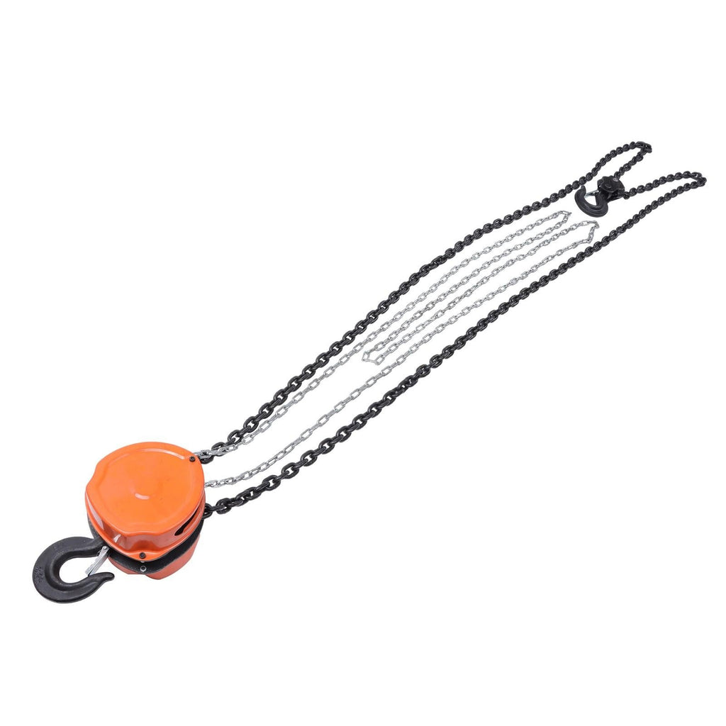 3 Ton Hand Chain Hoist 10 FT Come Along 80 Galvanized with Double-Pawl Brake