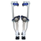 15" - 23 " Silver Aluminum Alloy Stilts Tool Adjustable For Taping Painting