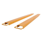 1 Pair Heavy Duty Steel Pallet Fork Extensions Forklift Extensions 72" x 4.5"